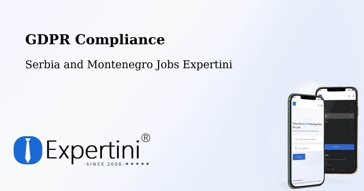 EU GDPR Compliance Statement – Landmark - Serbia and Montenegro Jobs Expertini